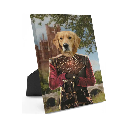 Crown and Paw - Standing Canvas The Dragon Prince - Custom Standing Canvas 8" x 10" / Castle 1