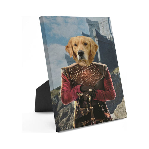 Crown and Paw - Standing Canvas The Dragon Prince - Custom Standing Canvas 8" x 10" / Castle 2