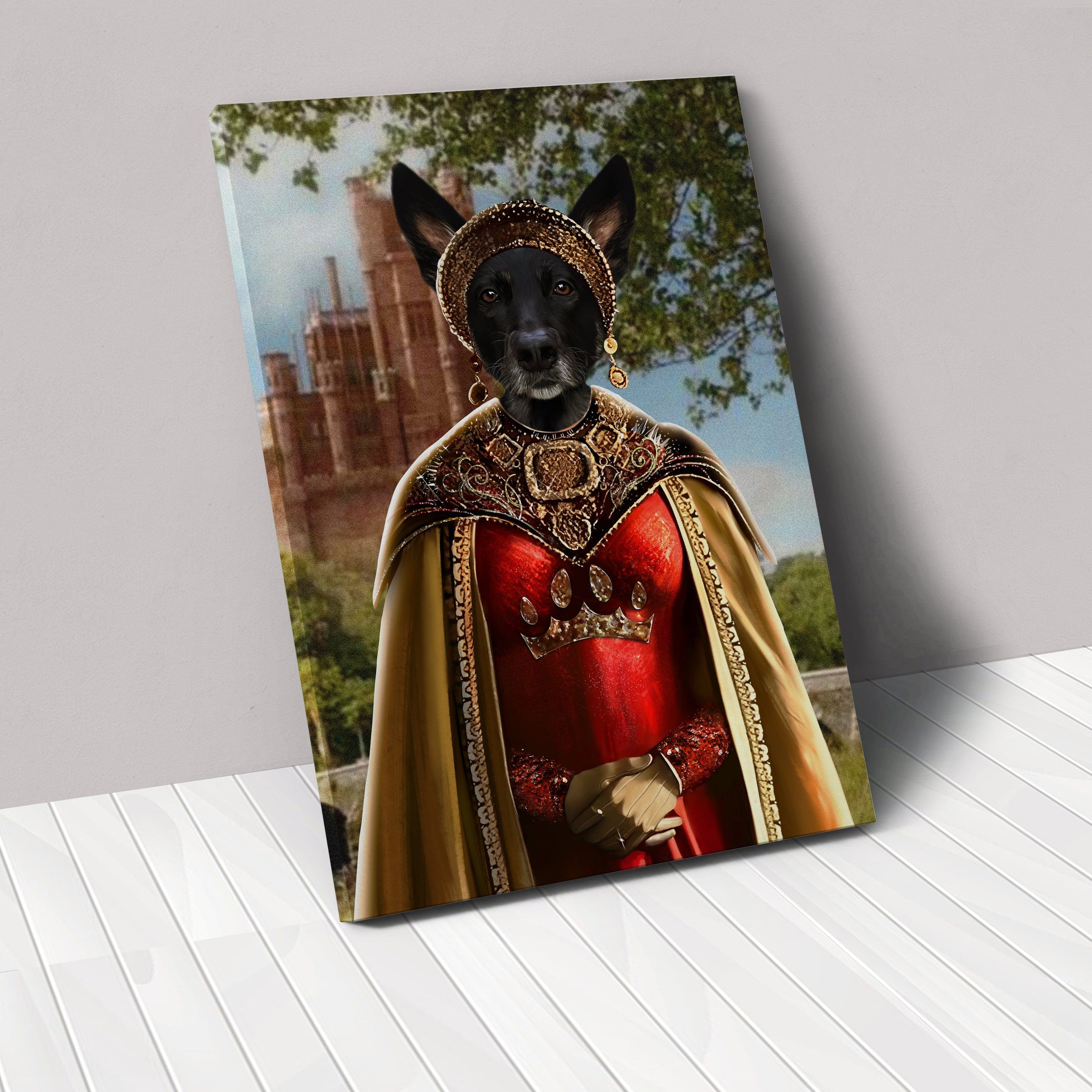 The Dragon Princess - Custom Pet Canvas