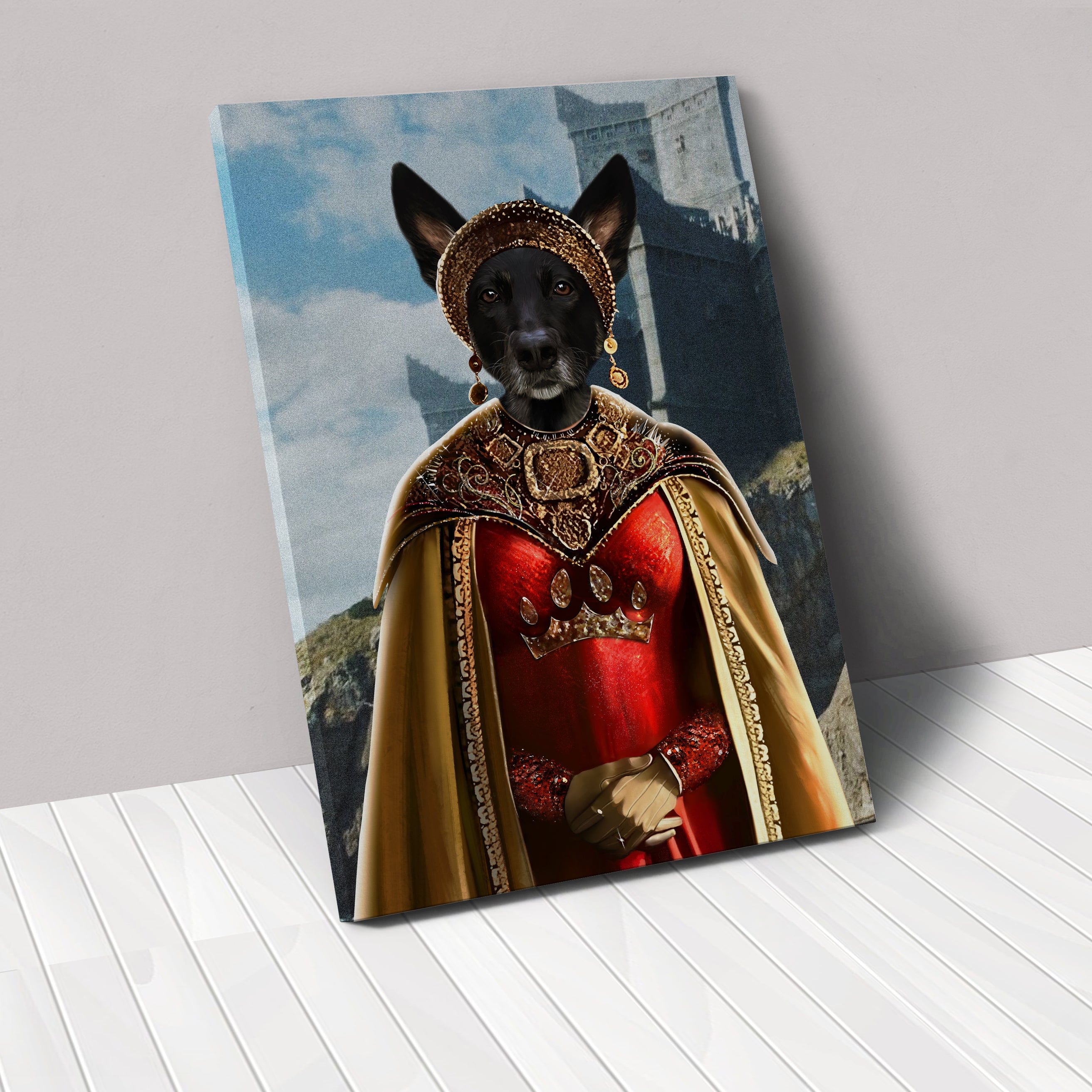 The Dragon Princess - Custom Pet Canvas
