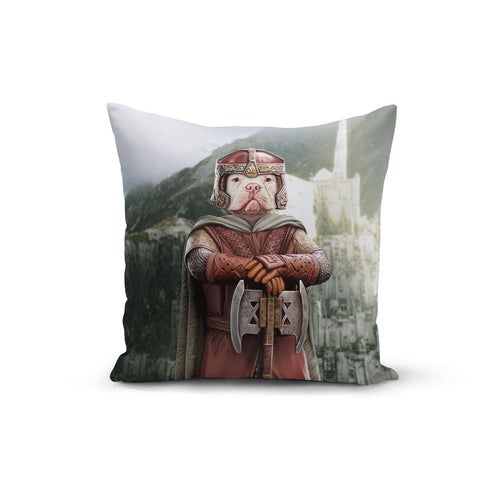 Crown and Paw - Throw Pillow The Dwarf - Custom Throw Pillow 14" x 14" / Background 1