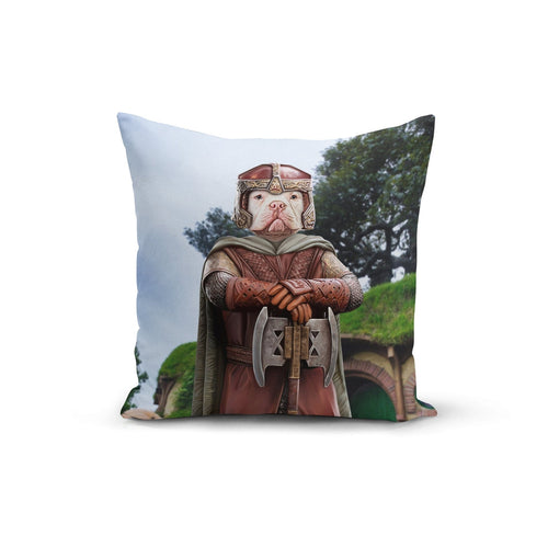 Crown and Paw - Throw Pillow The Dwarf - Custom Throw Pillow 14" x 14" / Background 2