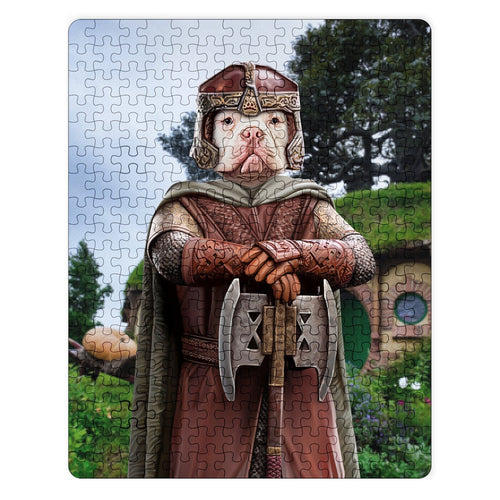 Crown and Paw - Puzzle The Dwarf - Custom Puzzle 11" x 14" / Background 2