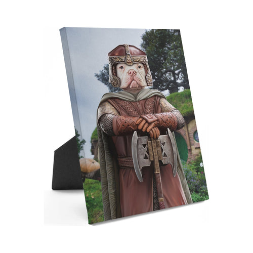 Crown and Paw - Standing Canvas The Dwarf - Custom Standing Canvas 8" x 10" / Background 2