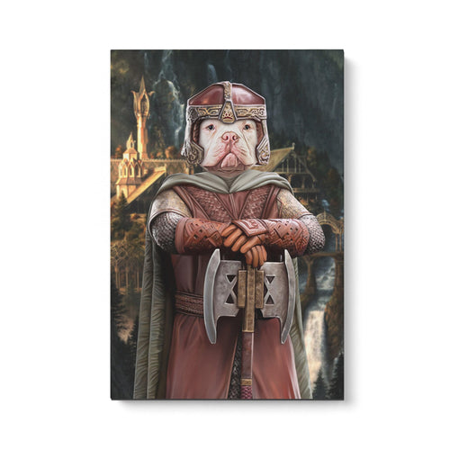 Crown and Paw - Canvas The Dwarf - Custom Pet Canvas