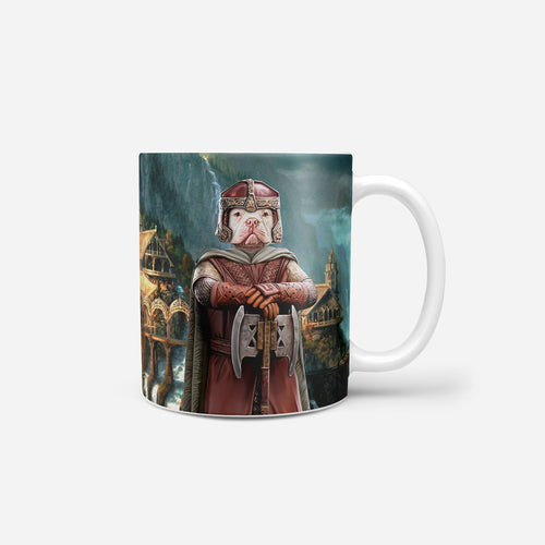 Crown and Paw - Mug The Dwarf - Custom Mug 11oz / Background 3
