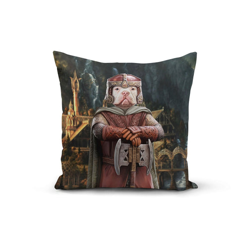 Crown and Paw - Throw Pillow The Dwarf - Custom Throw Pillow 14" x 14" / Background 3