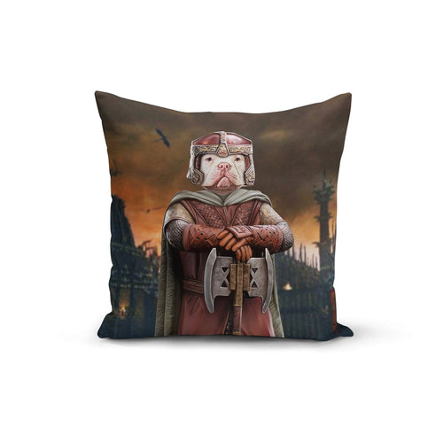 Crown and Paw - Throw Pillow The Dwarf - Custom Throw Pillow 14" x 14" / Background 4