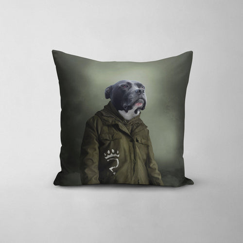 Crown and Paw - Throw Pillow The Enigma - Custom Throw Pillow