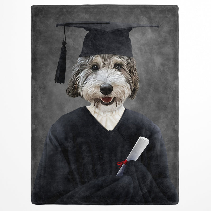The Female Graduate - Custom Pet Blanket