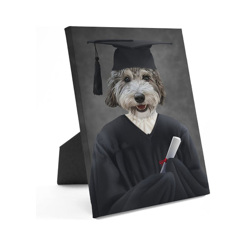 Crown and Paw - Standing Canvas The Female Graduate - Custom Standing Canvas