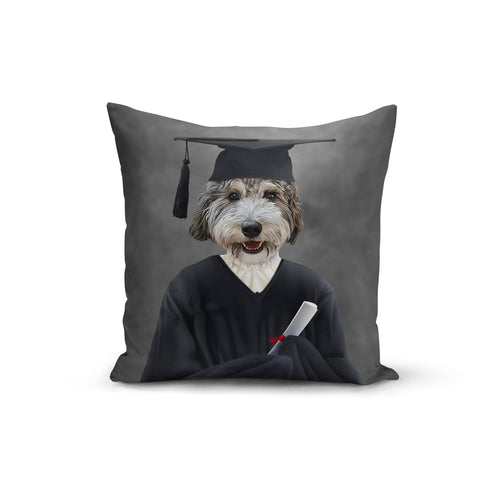 Crown and Paw - Throw Pillow The Female Graduate - Custom Throw Pillow