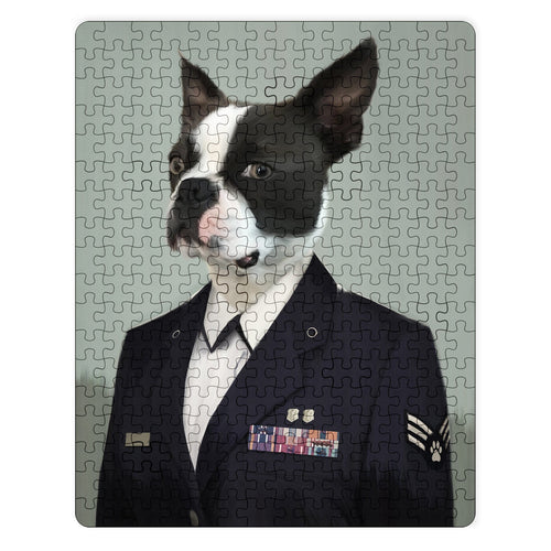 Crown and Paw - Puzzle The Female Air Officer - Custom Puzzle 11" x 14"