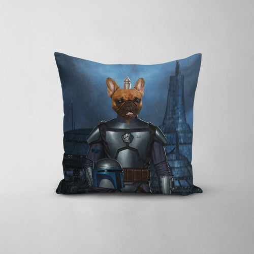 Crown and Paw - Throw Pillow The First Clone - Custom Throw Pillow