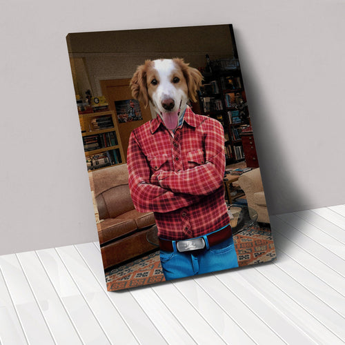 Crown and Paw - Canvas The Flirty Nerd - Custom Pet Canvas
