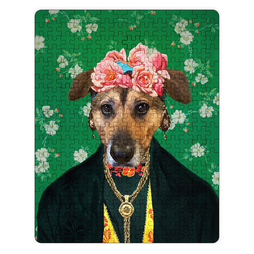 Crown and Paw - Puzzle The Frida Kahlo - Custom Puzzle 11" x 14"