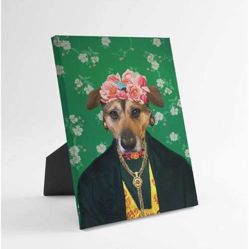 Crown and Paw - Standing Canvas The Frida Kahlo - Custom Standing Canvas
