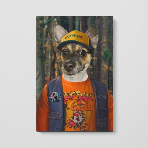 Crown and Paw - Canvas The Funny Friend - Custom Pet Canvas 8" x 10" / The Woods