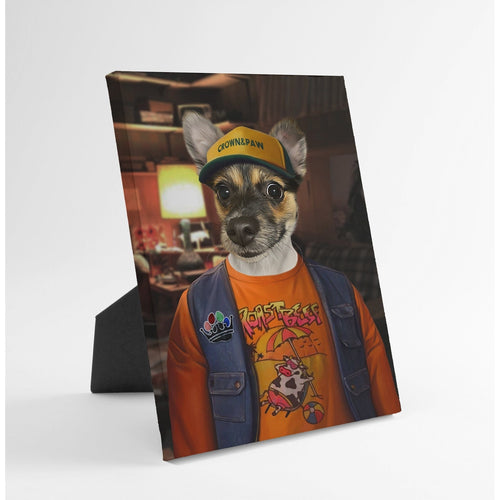 Crown and Paw - Standing Canvas The Funny Friend - Custom Standing Canvas 8" x 10" / Basement