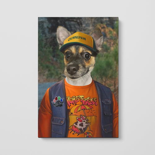Crown and Paw - Canvas The Funny Friend - Custom Pet Canvas 8" x 10" / Roadside