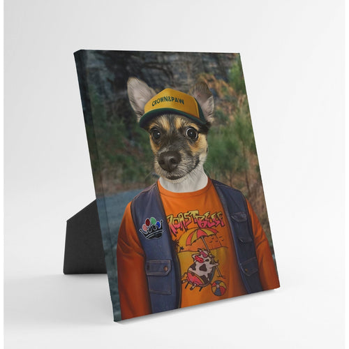 Crown and Paw - Standing Canvas The Funny Friend - Custom Standing Canvas 8" x 10" / Roadside