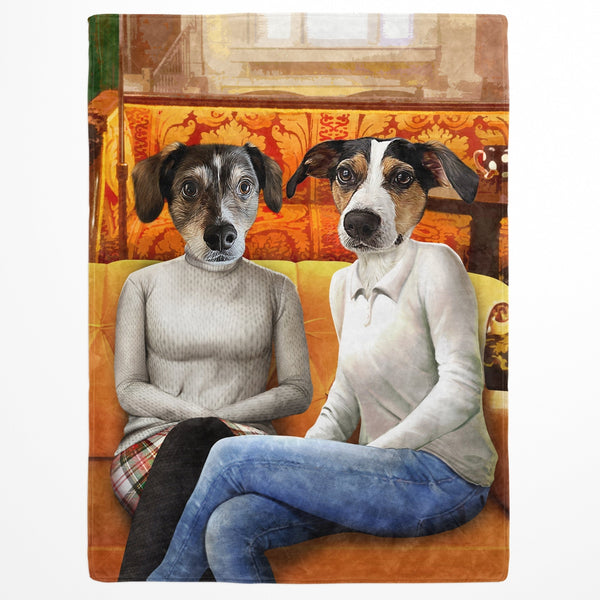 Girl Room Mates - Custom Pet Blanket
