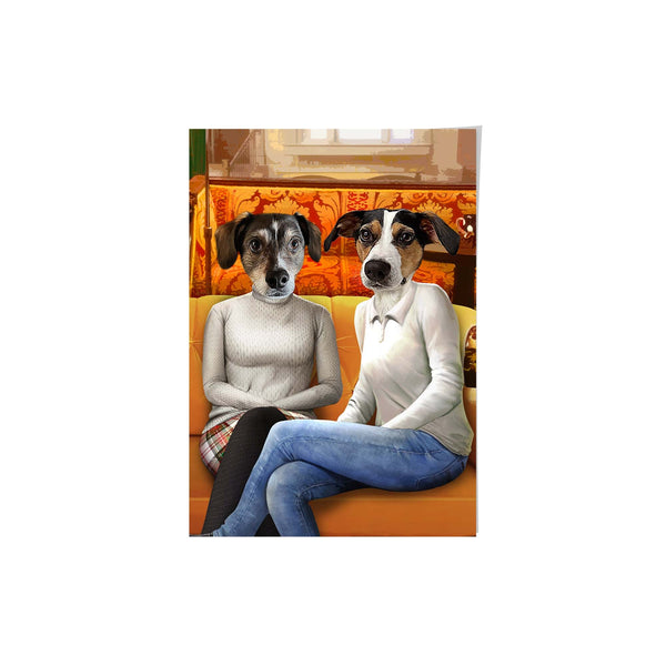 Girl Room Mates - Custom Pet Poster