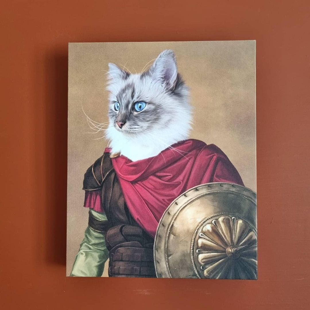 The Gladiator - Custom Pet Canvas