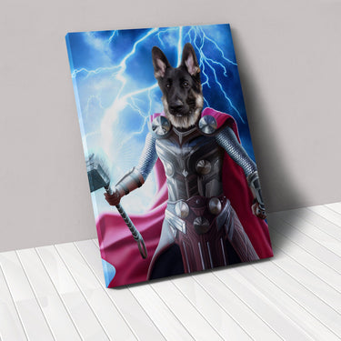 Goddess of Thunder - Custom Pet Canvas