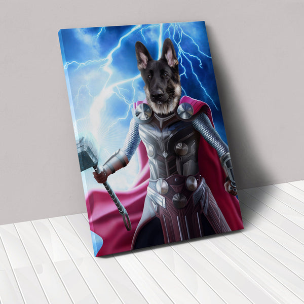 Goddess of Thunder - Custom Pet Canvas