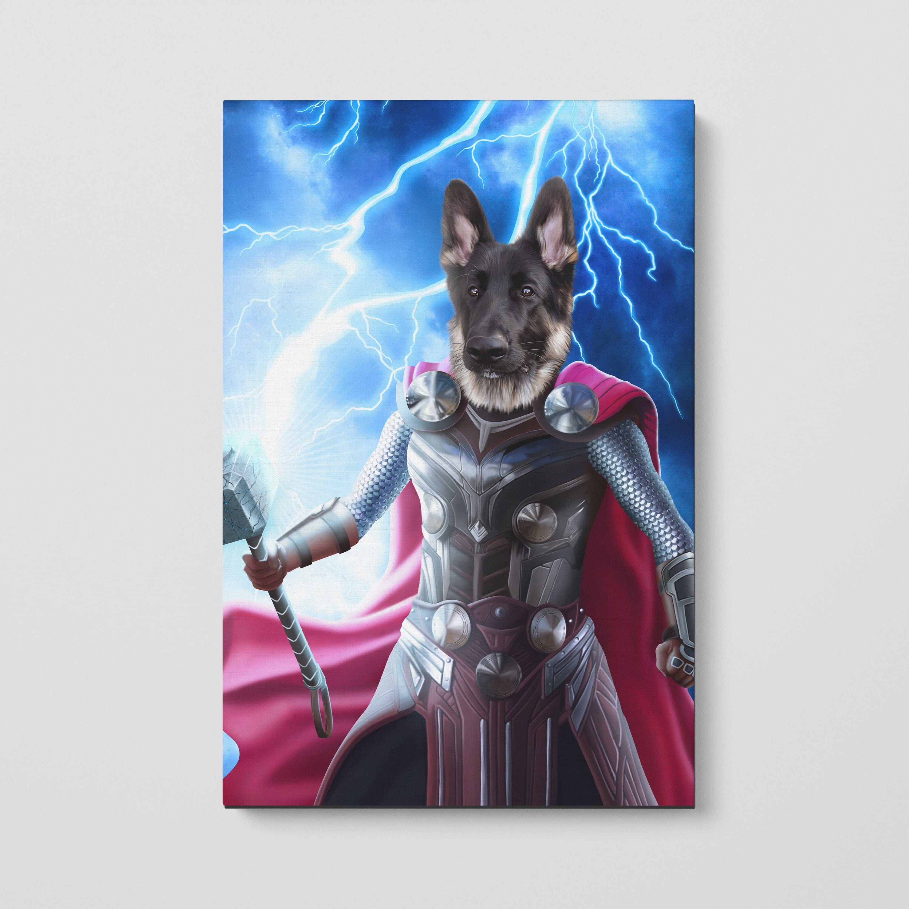 Goddess of Thunder - Custom Pet Canvas