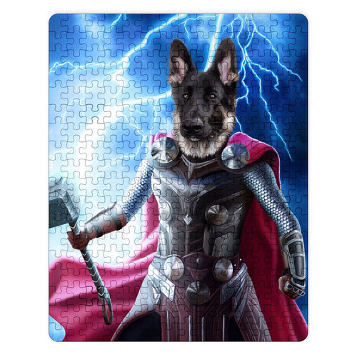 Crown and Paw - Puzzle Goddess of Thunder - Custom Puzzle 11" x 14"