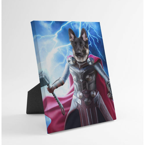 Crown and Paw - Standing Canvas Goddess of Thunder - Custom Standing Canvas