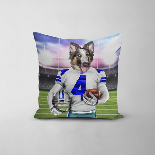 Crown and Paw - Throw Pillow The Dallas Goodboys - Custom Throw Pillow