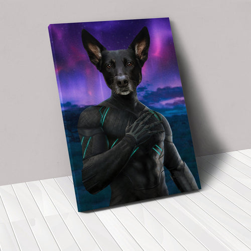 Crown and Paw - Canvas The Hero Prince - Custom Pet Canvas