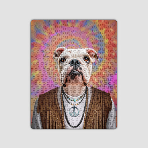 Crown and Paw - Puzzle The Hippie - Custom Puzzle 11" x 14"