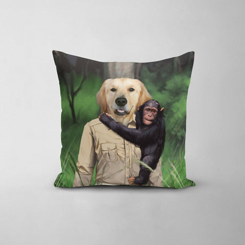 Crown and Paw - Throw Pillow The Jane - Custom Throw Pillow