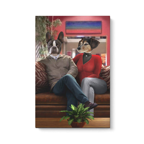 Crown and Paw - Canvas The Jay and Gloria - Custom Pet Canvas