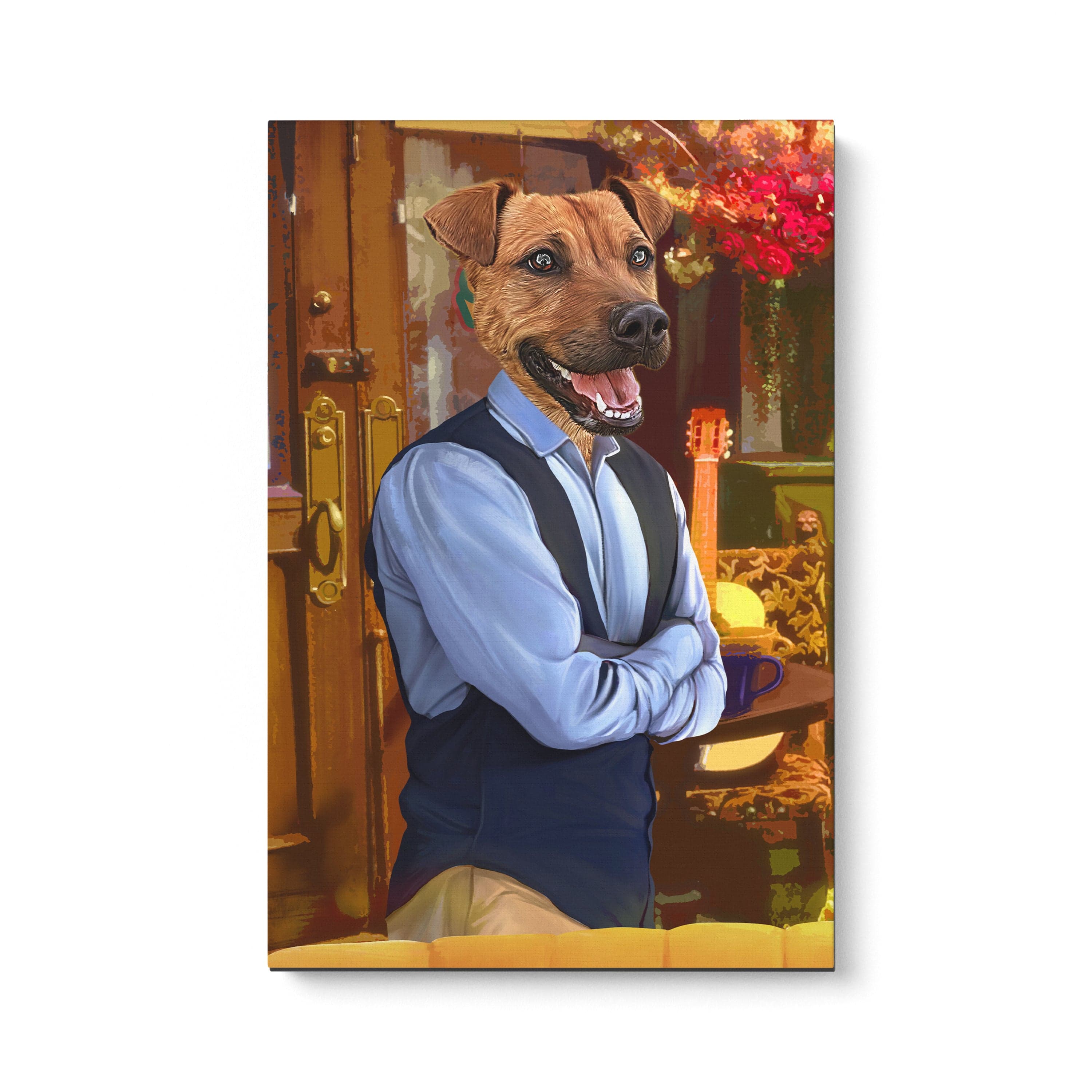 Crown and Paw - Canvas The Joker Friend - Custom Pet Canvas