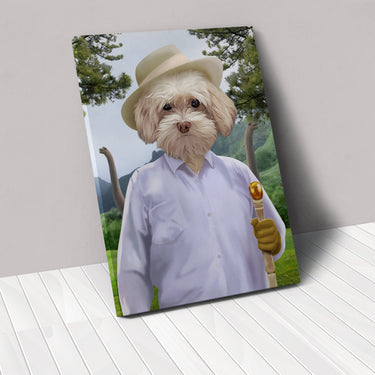 The Jurassic CEO - Custom Pet Canvas