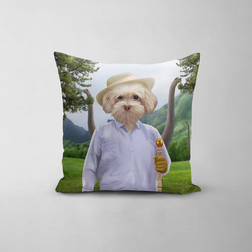 Crown and Paw - Throw Pillow The Jurassic CEO - Custom Throw Pillow