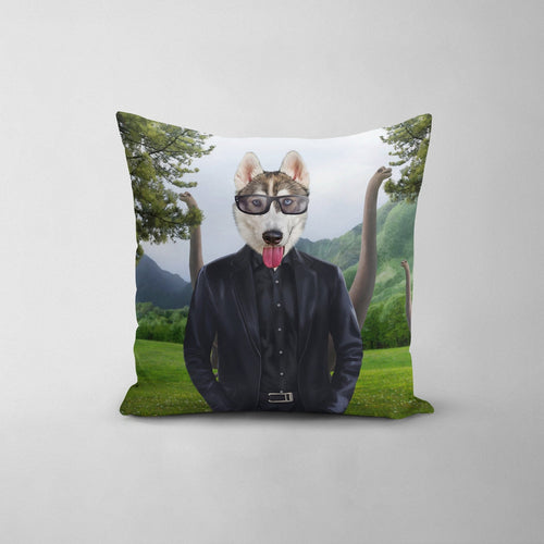 Crown and Paw - Throw Pillow The Jurassic Nerd - Custom Throw Pillow