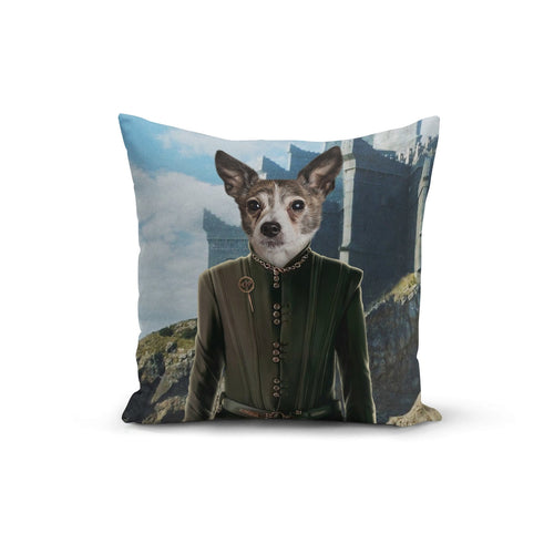 Crown and Paw - Throw Pillow The King's Informer - Custom Throw Pillow 14" x 14" / Castle 2