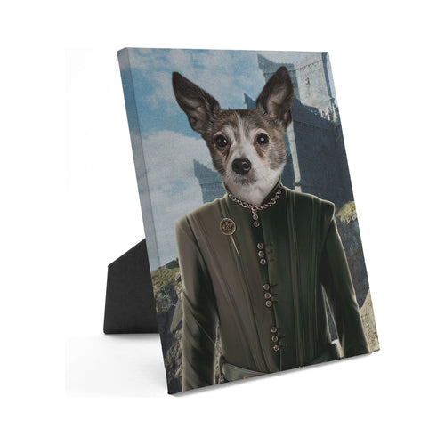 Crown and Paw - Standing Canvas The King's Informer - Custom Standing Canvas 8" x 10" / Castle 2