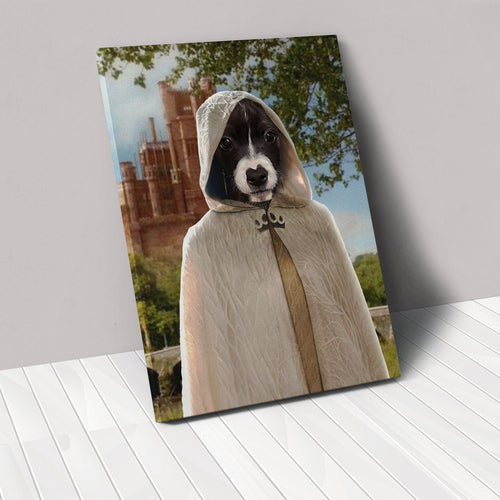 Crown and Paw - Canvas The King's Spy - Custom Pet Canvas 8" x 10" / Castle 1