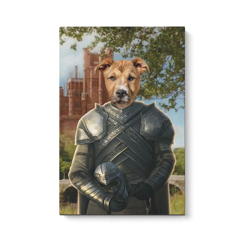 Crown and Paw - Canvas The Kingmaker - Custom Pet Canvas