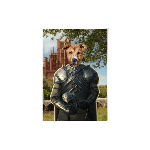 Crown and Paw - Poster The Kingmaker - Custom Pet Poster 8.3" x 11.7" / Castle 1