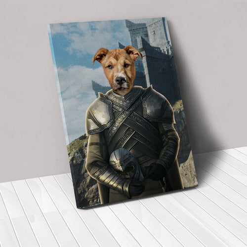 Crown and Paw - Canvas The Kingmaker - Custom Pet Canvas 8" x 10" / Castle 2
