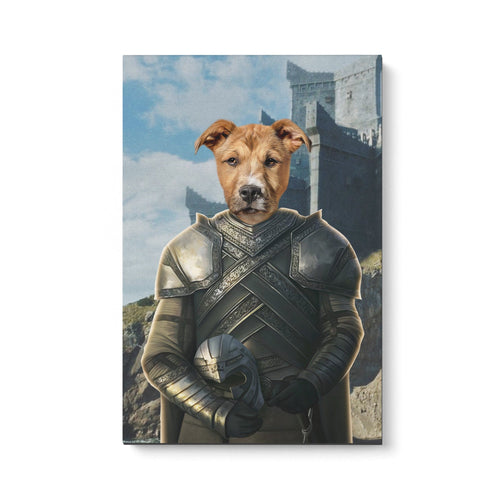 Crown and Paw - Canvas The Kingmaker - Custom Pet Canvas