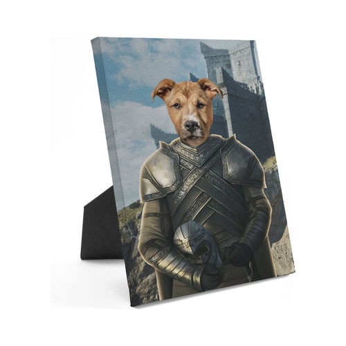 Crown and Paw - Standing Canvas The Kingmaker - Custom Standing Canvas 8" x 10" / Castle 2